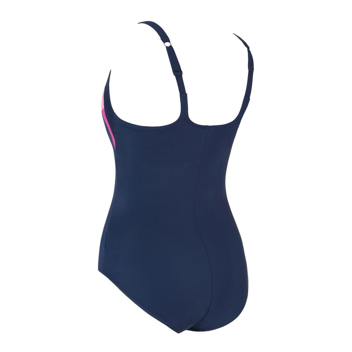 Bañador de una pieza Sydney U Azul Marino-Rosa Talla 32-XS Zoggs 462581NVPK32