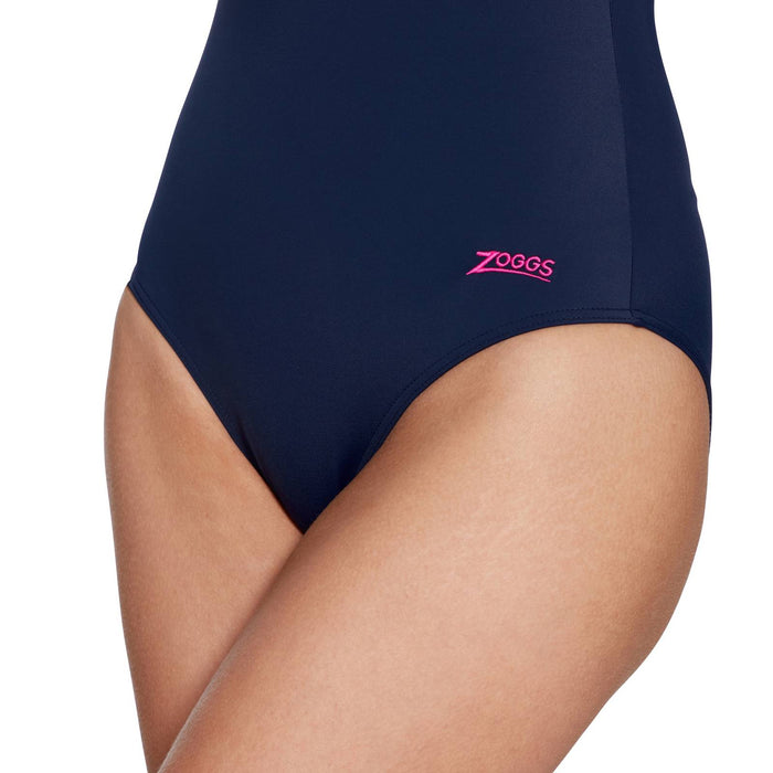 Bañador de una pieza Sydney U Azul Marino-Rosa Talla 42-XXL Zoggs 462581NVPK42