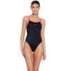 Traje de Baño de Una Pieza Kona Triback Negro-Magenta Talla 30-XXS Zoggs 462582BKMG30
