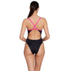 Traje de Baño de Una Pieza Kona Triback Negro-Magenta Talla 32-XS Zoggs 462582BKMG32