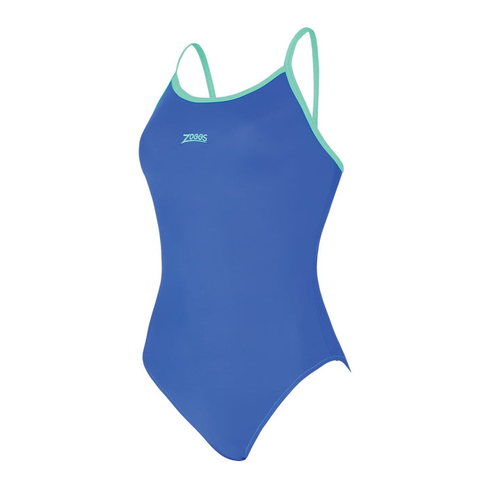 Traje de Baño de Una Pieza Kona Triback Royal-Menta Talla 28-XXXS Zoggs 462582RYMN28