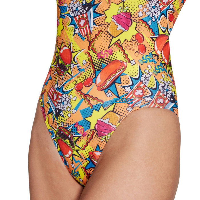 Traje de Baño de Una Pieza Impresa Rayback E+ Impreso Peckish Talla 28-XXXS Zoggs 462583PECK28
