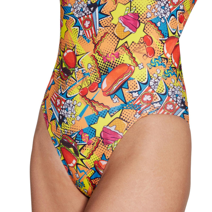 Traje de Baño de Una Pieza Impresa Rayback E+ Impreso Peckish Talla 34-S Zoggs 462583PECK34