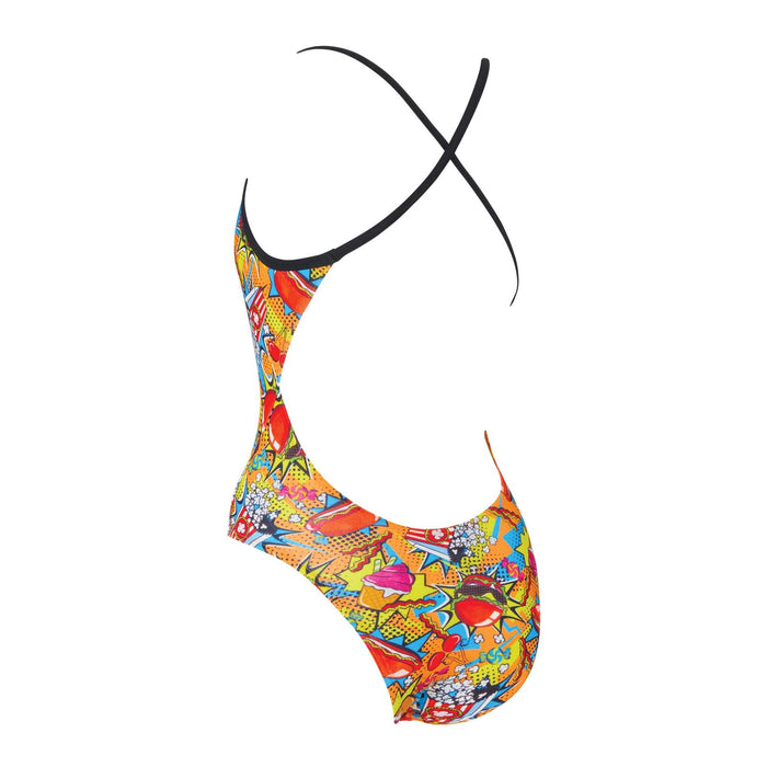 Traje de Baño de Una Pieza Impresa Rayback E+ Impreso Peckish Talla 34-S Zoggs 462583PECK34
