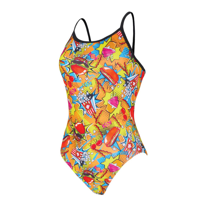 Traje de Baño de Una Pieza Impresa Rayback E+ Impreso Peckish Talla 36-M Zoggs 462583PECK36