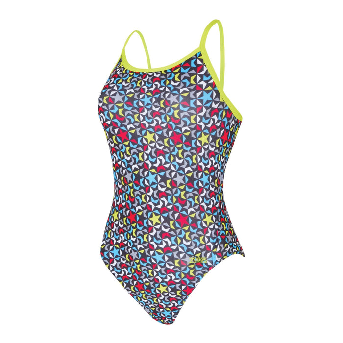 Traje de Baño de Una Pieza Impresa Rayback E+ Impreso Supernova Talla 32-XS Zoggs 462583SUPE32