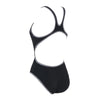 Bañador de una pieza Melbourne Haxback Negro-Blanco Tamaño 28-XXXS Zoggs 462585BKWH28