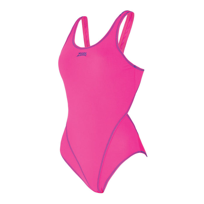 Bañador de una pieza Melbourne Haxback Magenta-Royal Tamaño 36-M Zoggs 462585MGRY36