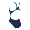 Bañador de una pieza Melbourne Haxback Azul Marino-Celeste Tamaño 32-XS Zoggs 462585NVLB32