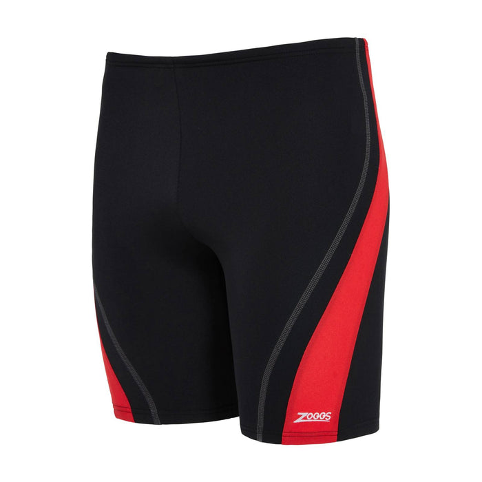 Bañadores Eaton Mid Hombres Negro-Rojo Talla 32-M Zoggs 462923BKRD32