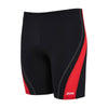 Bañadores Eaton Mid Hombres Negro-Rojo Talla 32-M Zoggs 462923BKRD32