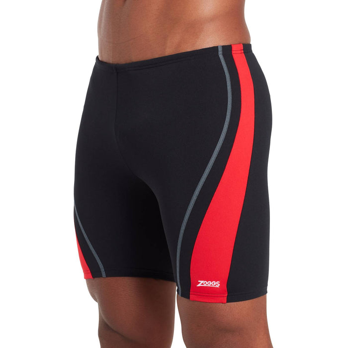 Bañadores Eaton Mid Hombres Negro-Rojo Talla 32-M Zoggs 462923BKRD32