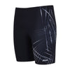 Jammers de natación Etch Mid Hombre Negro Talla 30-S Zoggs 462926BK30