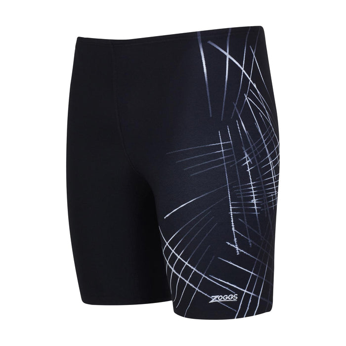 Jammers de natación Etch Mid Hombre Negro Talla 32-M Zoggs 462926BK32