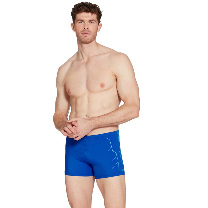 Bóxer de natación Combat 27 Hombres Azul Tamaño 40-XXXL Zoggs 462930CORY40