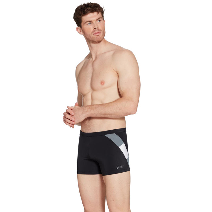 Bañador Sydney 27 Hombre Negro-Gris Talla 42-4XL Zoggs 462931BKGY42