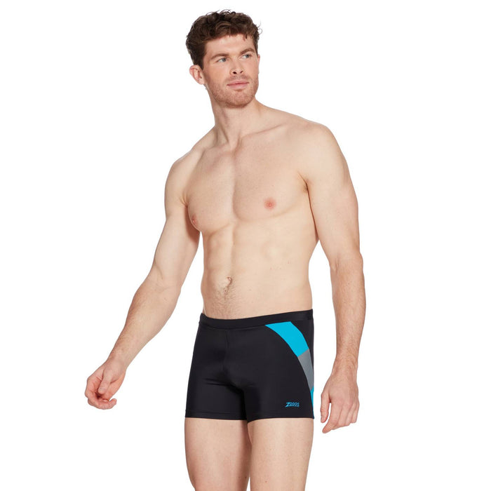 Bañador Sydney 27 Hombre Negro-Turquesa Talla 34-L Zoggs 462931BKTQ34