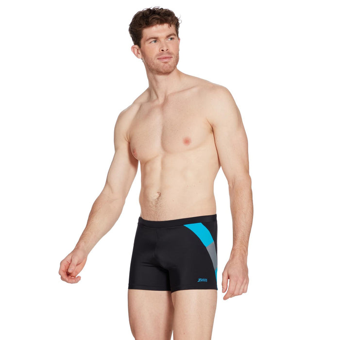 Bañador Sydney 27 Hombre Negro-Turquesa Talla 40-XXXL Zoggs 462931BKTQ40