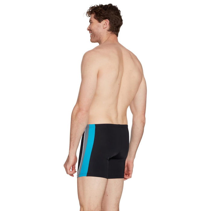 Bañador de Pierna Cuadrada Toronto Hip Racer 32 Hombre Negro-Turquesa Talla 32-M Zoggs 462932BKTQ32