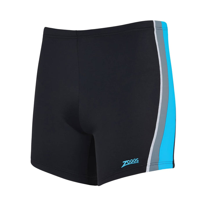 Bañador de Pierna Cuadrada Toronto Hip Racer 32 Hombre Negro-Turquesa Talla 42-4XL Zoggs 462932BKTQ42