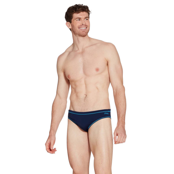 Bañadores Melbourne 6,5 Hombres Marino-Azul Claro Talla 32-M Zoggs 462934NVBL32