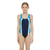 Bañador de una pieza Toronto Flyback Niña Marín-Celeste Talla 32-12A Zoggs 463314NVLB32
