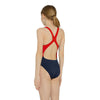 Traje de baño una pieza Toronto Flyback Niña Negro-Rojo Talla 32-12A Zoggs 463314NVRD32