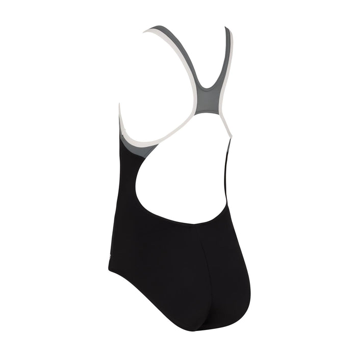 Bañador de una pieza Tokyo Iceback Niña Negro-Gris Talla 32-12A Zoggs 463315BKGY32