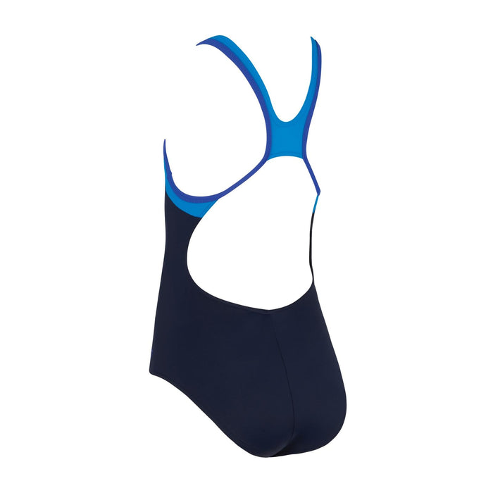 Bañador de una pieza Tokyo Iceback Niña Marín-Celeste Talla 32-12A Zoggs 463315NVLB32
