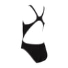 Bañador de una pieza Melbourne Haxback Niña Negro-Blanco Talla 26-6A Zoggs 463317BKWH26