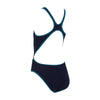 Bañador de una pieza Melbourne Haxback Niña Marino-Azul Claro Talla 32-12A Zoggs 463317NVLB32