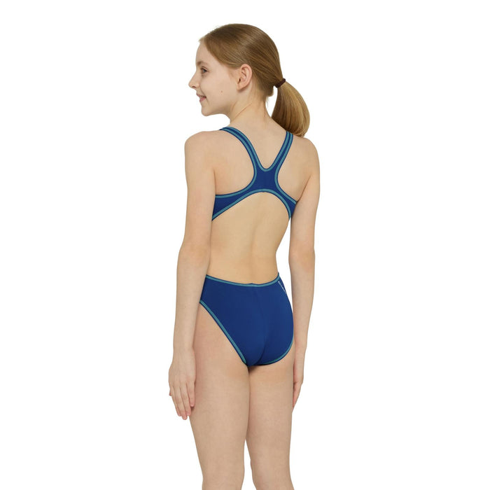 Bañador de una pieza Melbourne Haxback Niña Royal-Menta Talla 28-8A Zoggs 463317RYMN28