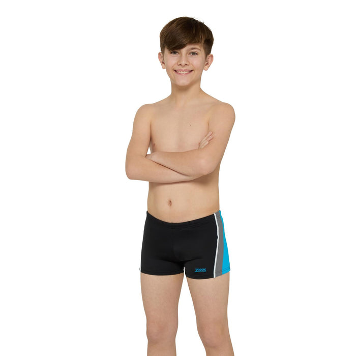 Bañador Toronto Hip Racer 21 Niño Negro-Turquesa Talla 24-8A Zoggs 463484BKTQ24