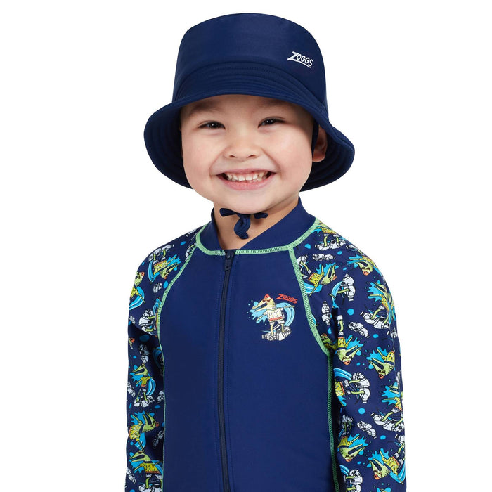 Sombrero de sol Barlins Bucket Niño Marino Talla Única Zoggs 463700NVEM