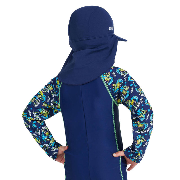 Sombrero de sol Niño Marino Talla Única Zoggs 463840NVEM