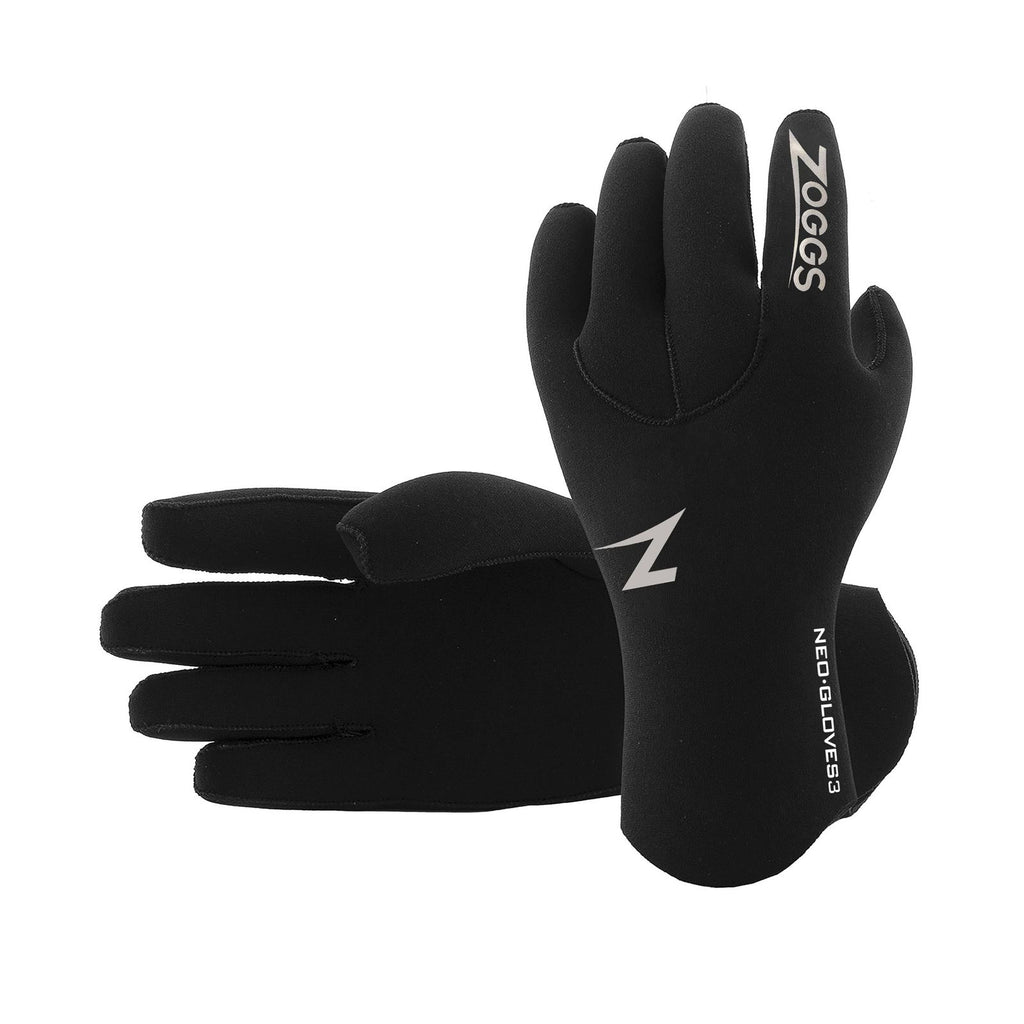 Guantes de Natación Neo 3 Unisex Negro M Zoggs 464046BKM