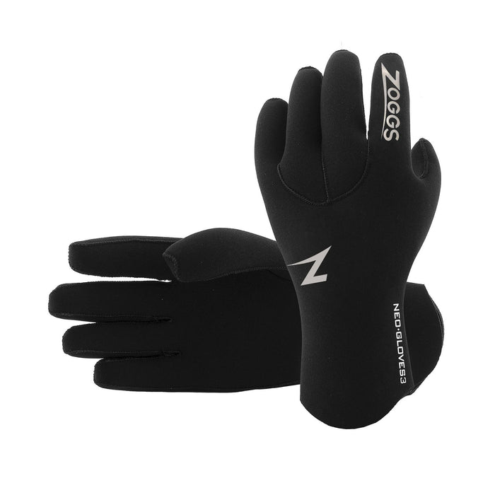 Guantes de Natación Neo 3 Unisex Negro M Zoggs 464046BKM