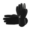 Guantes de Natación Neo 3 Unisex Negro M Zoggs 464046BKM