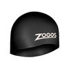Gorro de natación fácil ajuste silicona negra Zoggs 465003BK