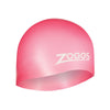Gorro de natación fácil ajuste silicona rosa Zoggs 465003PK
