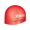 Gorro de Natación Fácil Ajuste Silicona Rojo Zoggs 465003RD