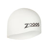 Gorro de Natación Fácil Ajuste Silicona Blanco Zoggs 465003WH