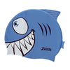 Gorro de natación junior de silicona personaje azul Jaws Zoggs 465004