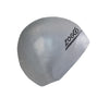 Gorro de natación látex plata Zoggs 465021SI