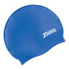 Gorro de Natación de Silicona Azul Real Zoggs 465024RB