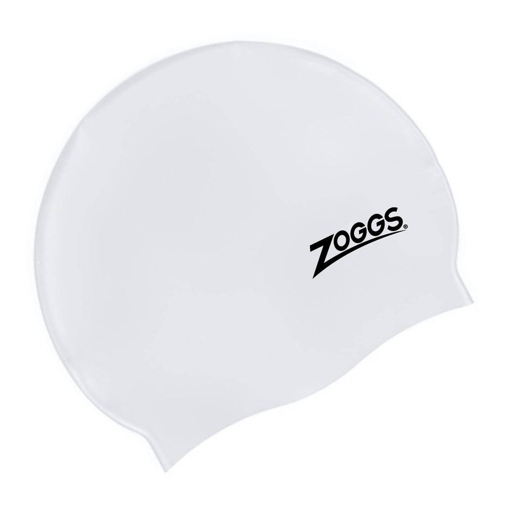Gorro de Natación de Silicona Blanco Zoggs 465024WH