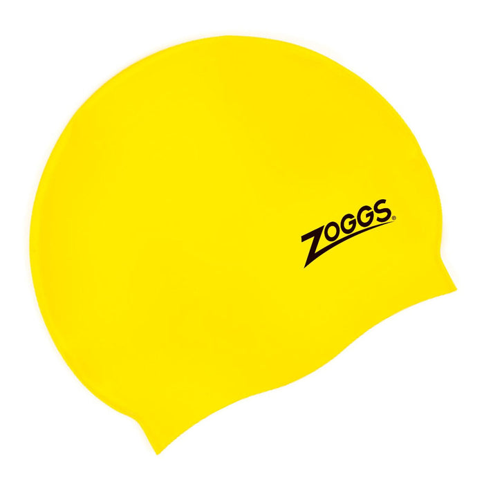 Gorro de Natación de Silicona Amarillo Zoggs 465024YL