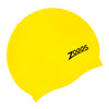 Gorro de Natación de Silicona Amarillo Zoggs 465024YL