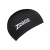 Gorro de natación Poliéster Negro Zoggs 465045BKBK