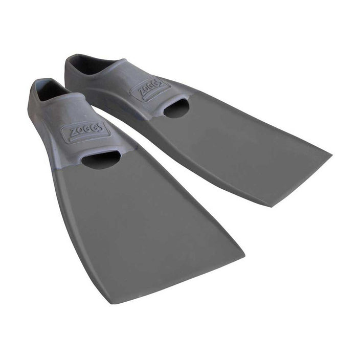 Aletas de natación larga de caucho gris-plata EU 47-48-UK 12-13-US 13-14 Zoggs 465213GYSI123